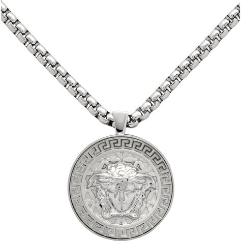 versace silberkette|versace necklace.